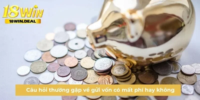 Câu hỏi thường gặp về gửi vốn có mất phí hay không